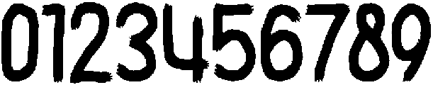 Black Brush otf (900) Font OTHER CHARS