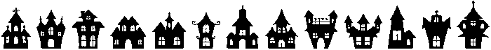 Black Castle Regular otf (900) Font UPPERCASE