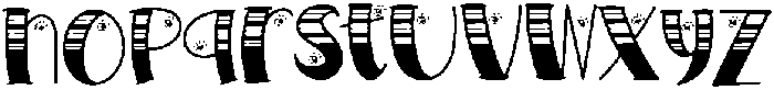 Black Cats Regular otf (900) Font LOWERCASE