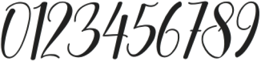 Black Catthie Italic Italic otf (900) Font OTHER CHARS