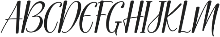 Black Catthie Italic Italic otf (900) Font UPPERCASE