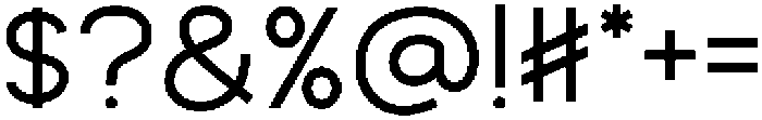 Black Channel otf (900) Font OTHER CHARS