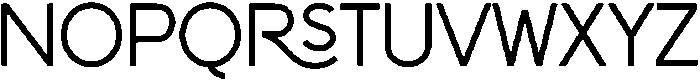 Black Channel otf (900) Font LOWERCASE