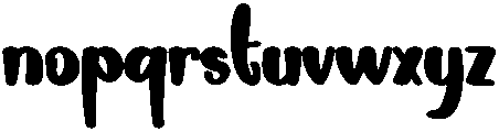 Black Coffee Regular otf (900) Font LOWERCASE