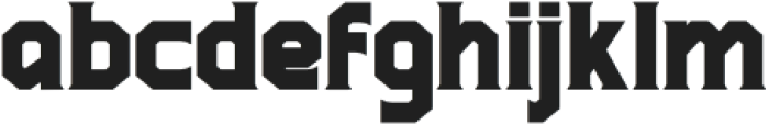 Black Corps Solid otf (900) Font LOWERCASE