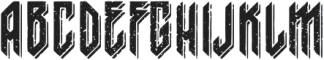Black Cycle 1 Aged Shadow otf (900) Font LOWERCASE