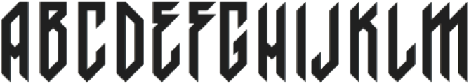 Black Cycle 1 Clean otf (900) Font UPPERCASE