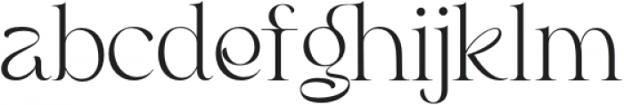Black Delights otf (300) Font LOWERCASE