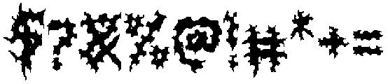 Black Domed otf (900) Font OTHER CHARS