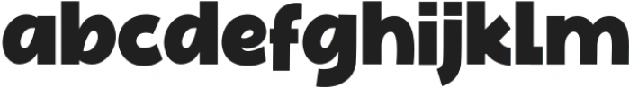 Black Foroth Regular ttf (900) Font LOWERCASE