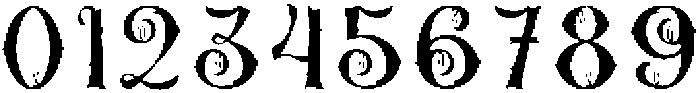 Black Forrest Regular otf (900) Font OTHER CHARS