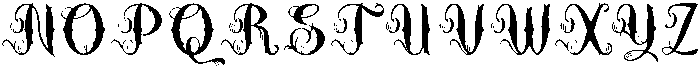 Black Forrest Regular otf (900) Font UPPERCASE