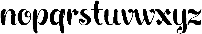 Black Fox otf (900) Font LOWERCASE