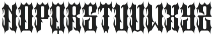 Black Gesorix Regular otf (900) Font UPPERCASE