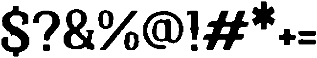 Black Gothic Regular otf (900) Font OTHER CHARS