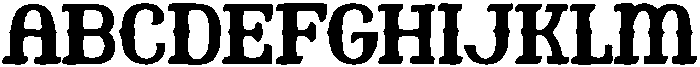 Black Gothic Regular otf (900) Font UPPERCASE