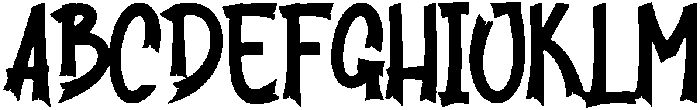 Black History Regular otf (900) Font UPPERCASE