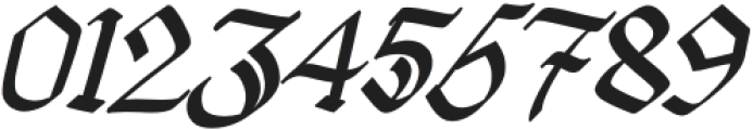Black Lonthe Italic Regular otf (900) Font OTHER CHARS