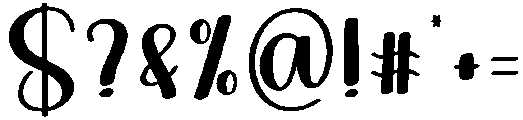 Black Magic Regular otf (900) Font OTHER CHARS