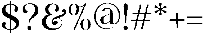 Black Monar Regular otf (900) Font OTHER CHARS