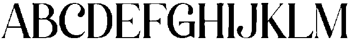 Black Monar Regular otf (900) Font UPPERCASE