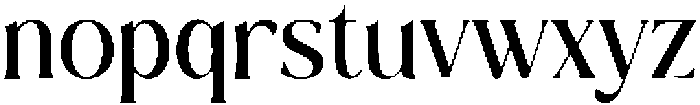Black Monar Regular otf (900) Font LOWERCASE