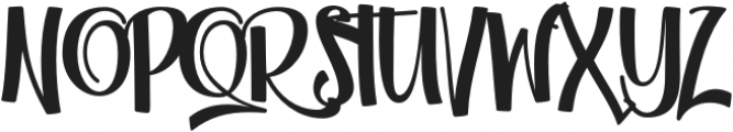 Black Octopus Regular otf (900) Font UPPERCASE