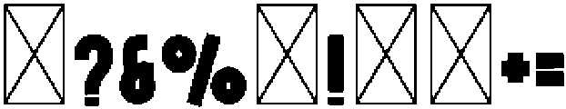 Black Panter Regular otf (900) Font OTHER CHARS