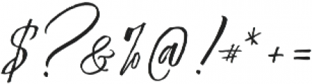 Black Pearl Script otf (900) Font OTHER CHARS