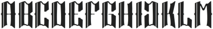 Black Purhel Regular otf (900) Font LOWERCASE