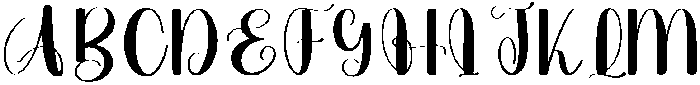Black Regular otf (900) Font UPPERCASE
