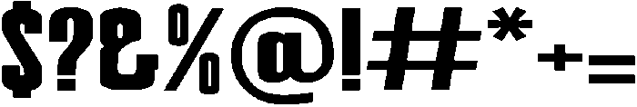 Black Regular otf (900) Font OTHER CHARS