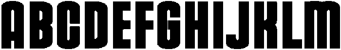 Black Regular otf (900) Font UPPERCASE