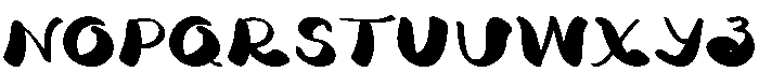 Black Regular otf (900) Font UPPERCASE