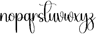 Black Regular otf (900) Font LOWERCASE