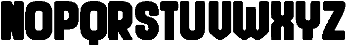 Black Roads Regular otf (900) Font UPPERCASE