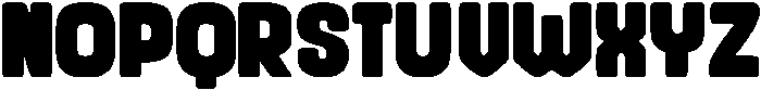 Black Roads Regular otf (900) Font LOWERCASE