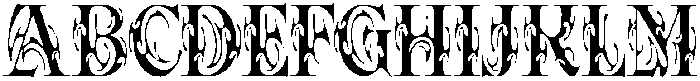 Black Roserip Regular otf (900) Font UPPERCASE
