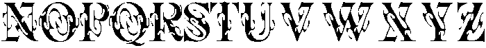 Black Roserip Regular otf (900) Font LOWERCASE