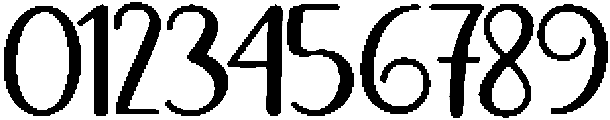 Black Salmon Bold 10 Regular otf (700) Font OTHER CHARS