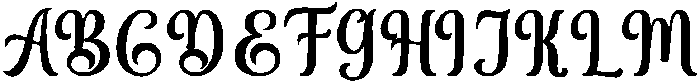 Black Salmon Bold 10 Regular otf (700) Font UPPERCASE