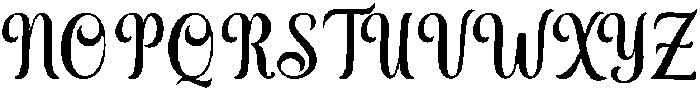Black Salmon Bold Regular otf (700) Font UPPERCASE
