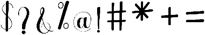 Black Salmon Condensed Regular otf (900) Font OTHER CHARS