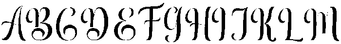 Black Salmon Condensed Regular otf (900) Font UPPERCASE