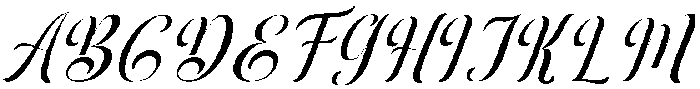 Black Salmon Condensed Slant 20 Regular otf (900) Font UPPERCASE