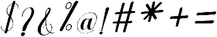 Black Salmon Condensed Slant Regular otf (900) Font OTHER CHARS