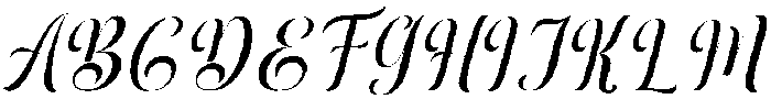 Black Salmon Condensed Slant Regular otf (900) Font UPPERCASE