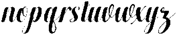 Black Salmon Condensed Slant Regular otf (900) Font LOWERCASE