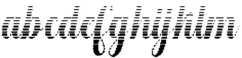 Black Salmon Hatching Slant Regular otf (900) FONT
