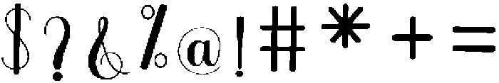 Black Salmon Regular otf (900) Font OTHER CHARS